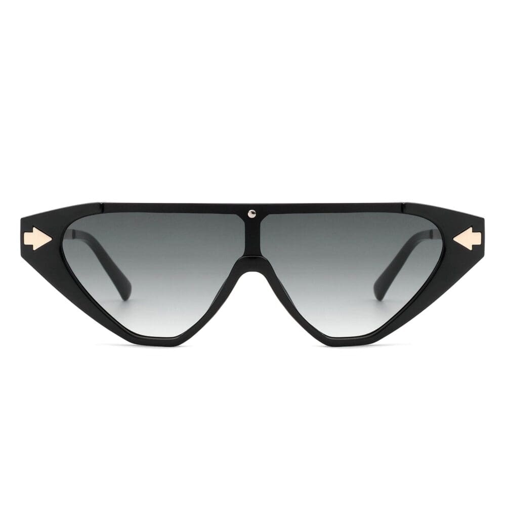 Cramilo Eyewear Zedillia Triangle Retro Sunglasses 7