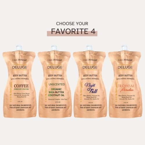 Deluge Body Butters Bundle Of 4