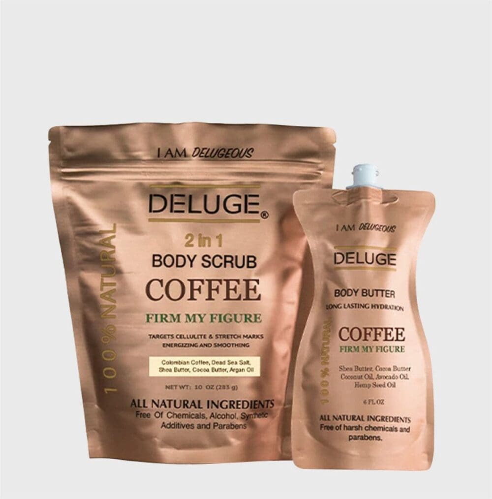 Deluge Coffee Scrub And Coffee Butter