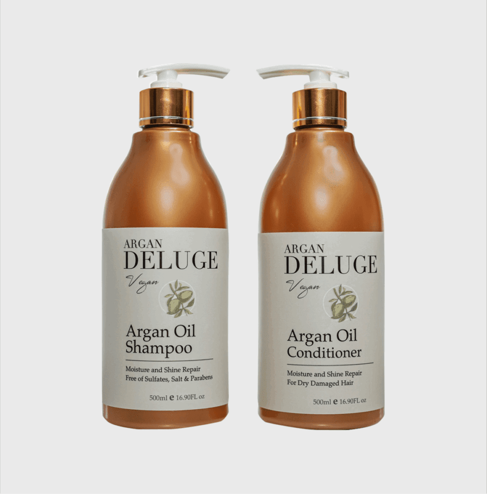 Deluge Shampoo And Conditioner Argan Oil
