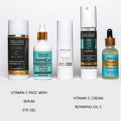Deluge Vitamin C Beauty Line