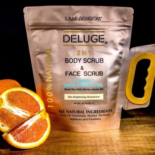 Deluge Vitamin C Scrub Dried Orange Peel 2