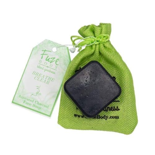 Fuze Body Breathe Clear Activated Charcoal Facial Soap 2