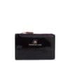 Gunas New York Madison Black Vegan Leather Wallet
