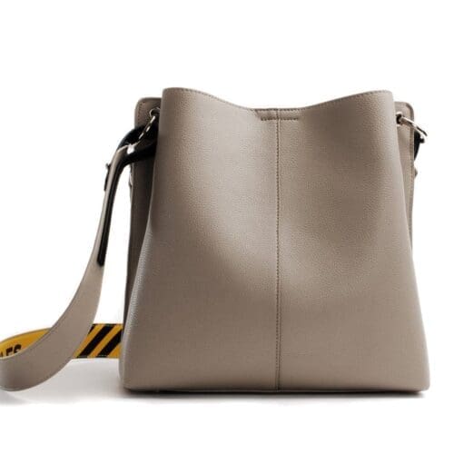 Gunas New York Tabitha Grey Bucket Bag 5