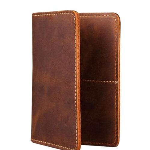 Handmade Leather Passport Cover