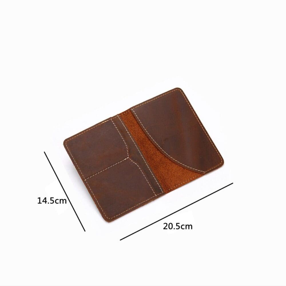 Priam Handmade Leather Passport Cover 5