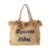 Shomico Canvas Beach Bag Be Ready For Vacation