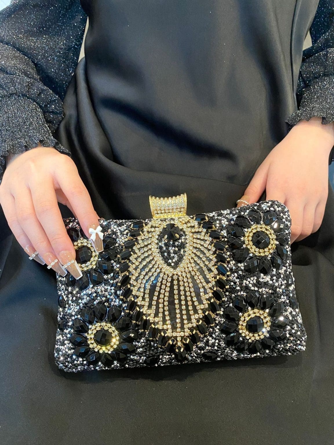 Shomico Rhinestone Clutch Bag Gorgeous Must Have 2