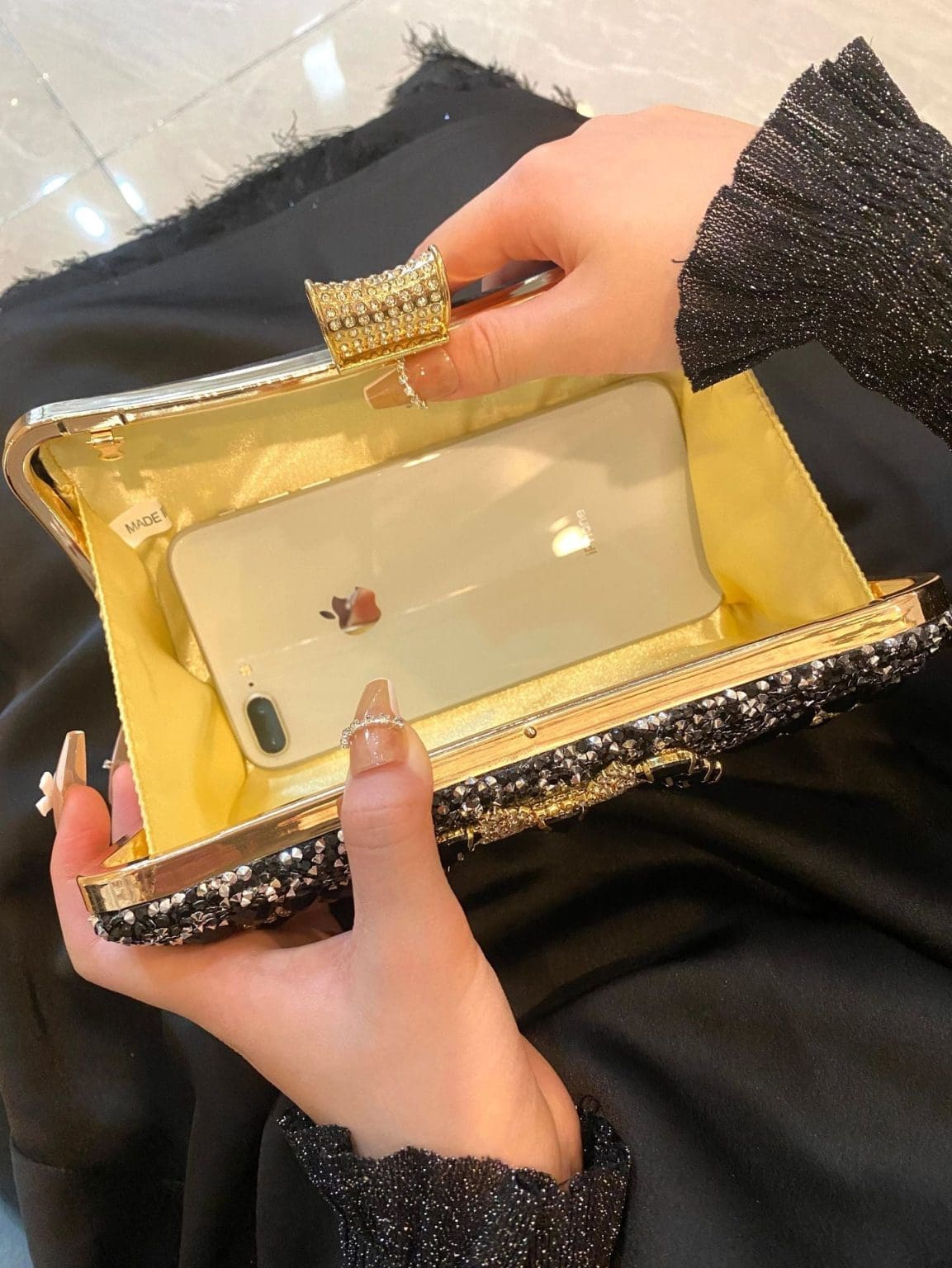 Shomico Rhinestone Clutch Bag Gorgeous Must Have 5