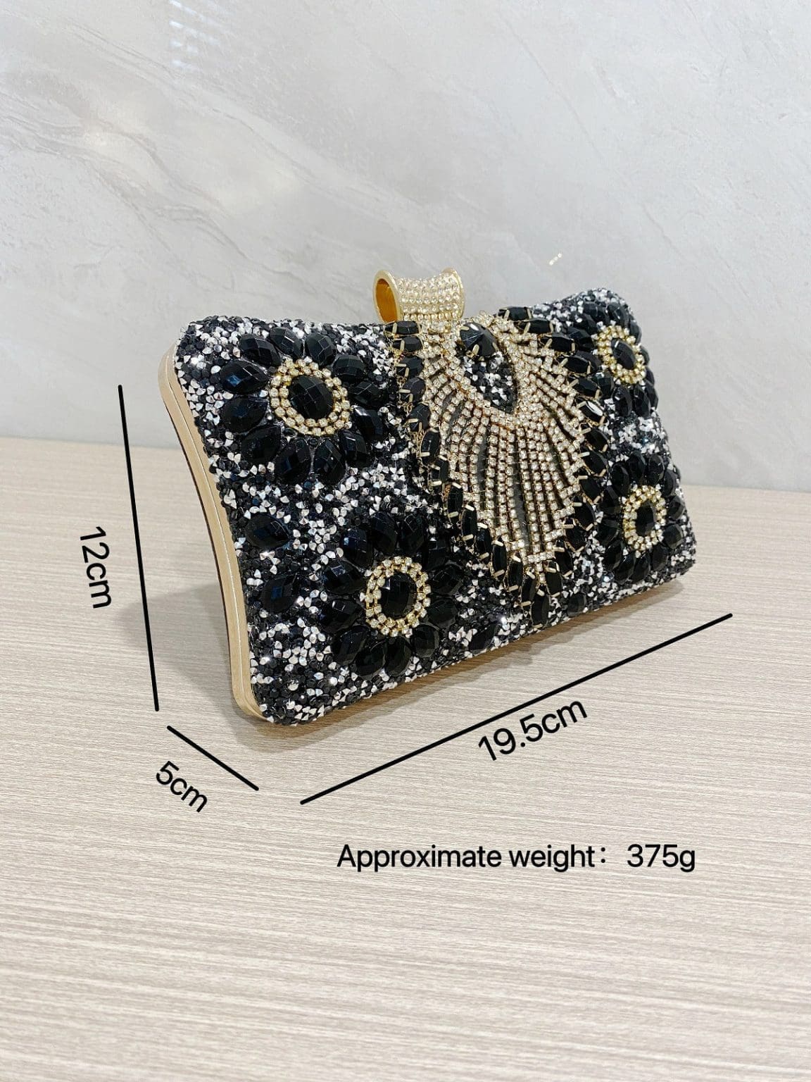 Shomico Rhinestone Clutch Bag Gorgeous Must Have 6