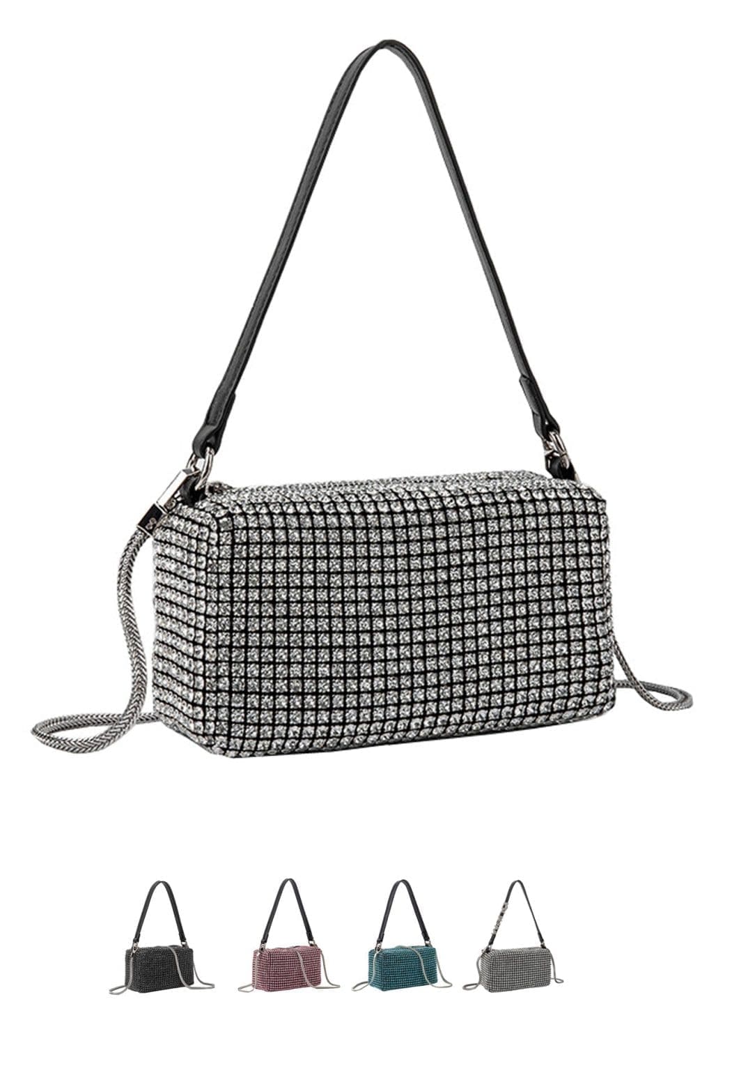 Shomico Rhinestone Crossbody Bag Gorgeous