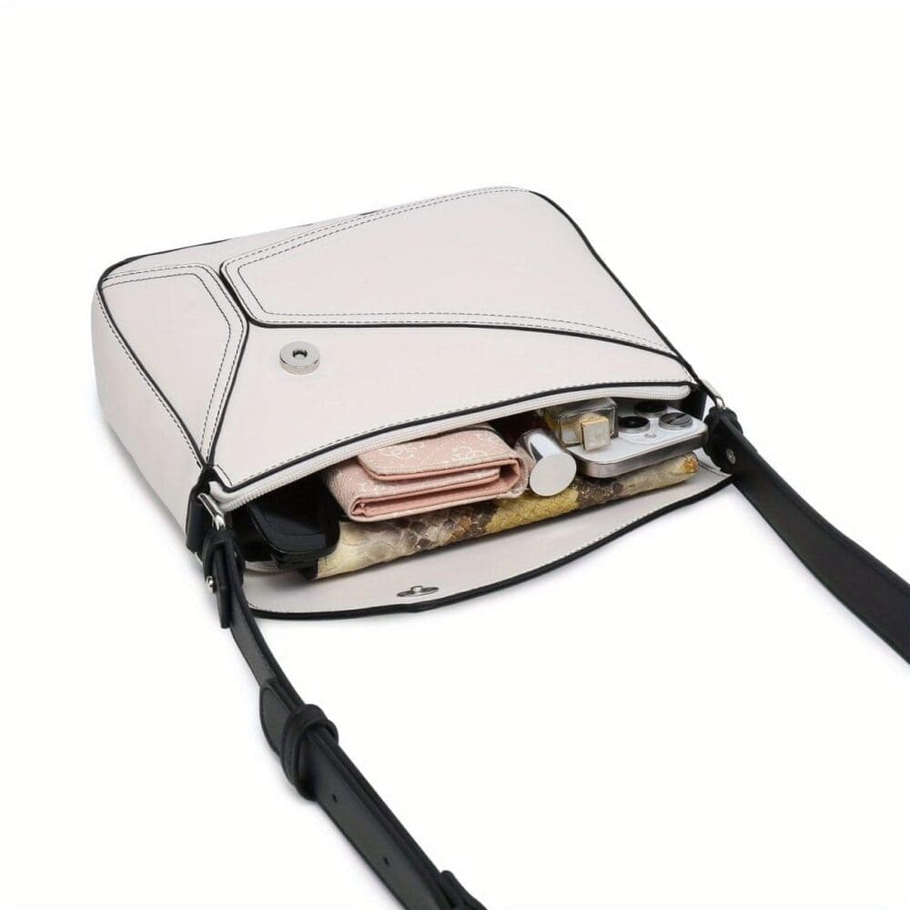 Shomico Small Crossbody Bag With Patchwork Pattern 4