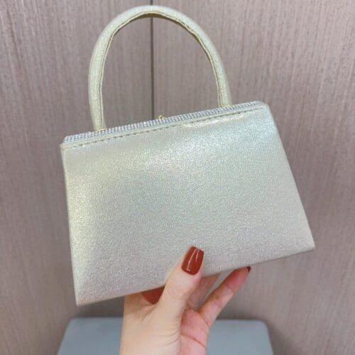 Shomico Sparkly Rhinestone Glitter Evening Clutch Handbag 3