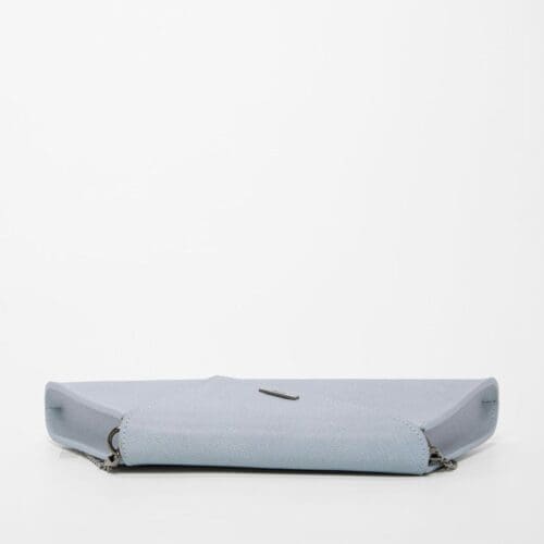 Susu Angelica Faded Denim Leather Clutch Bag 4