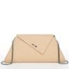 Susu Angelica Nude Leather Clutch Bag Fast Shipping