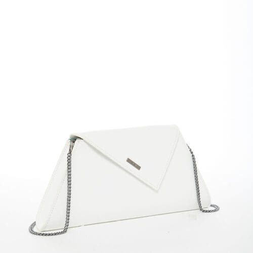 Susu Angelica White Leather Clutch Bag Amazing Accessory 2