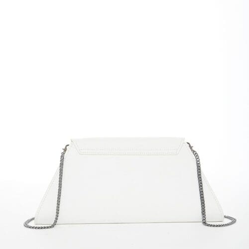 Susu Angelica White Leather Clutch Bag Amazing Accessory 3
