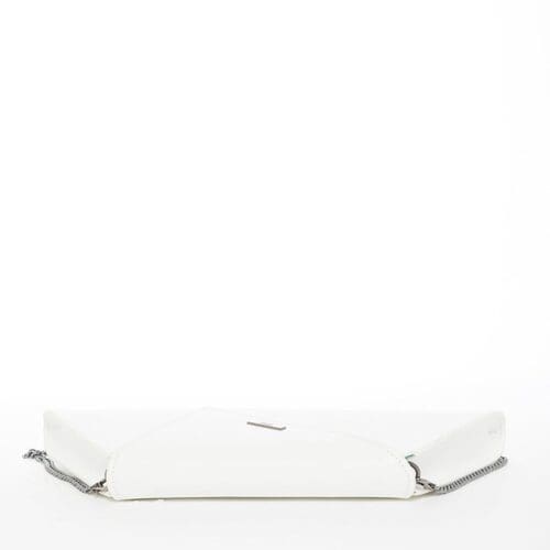Susu Angelica White Leather Clutch Bag Amazing Accessory 5