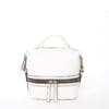 Susu Ashley Small White Leather Backpack Fast Shipping