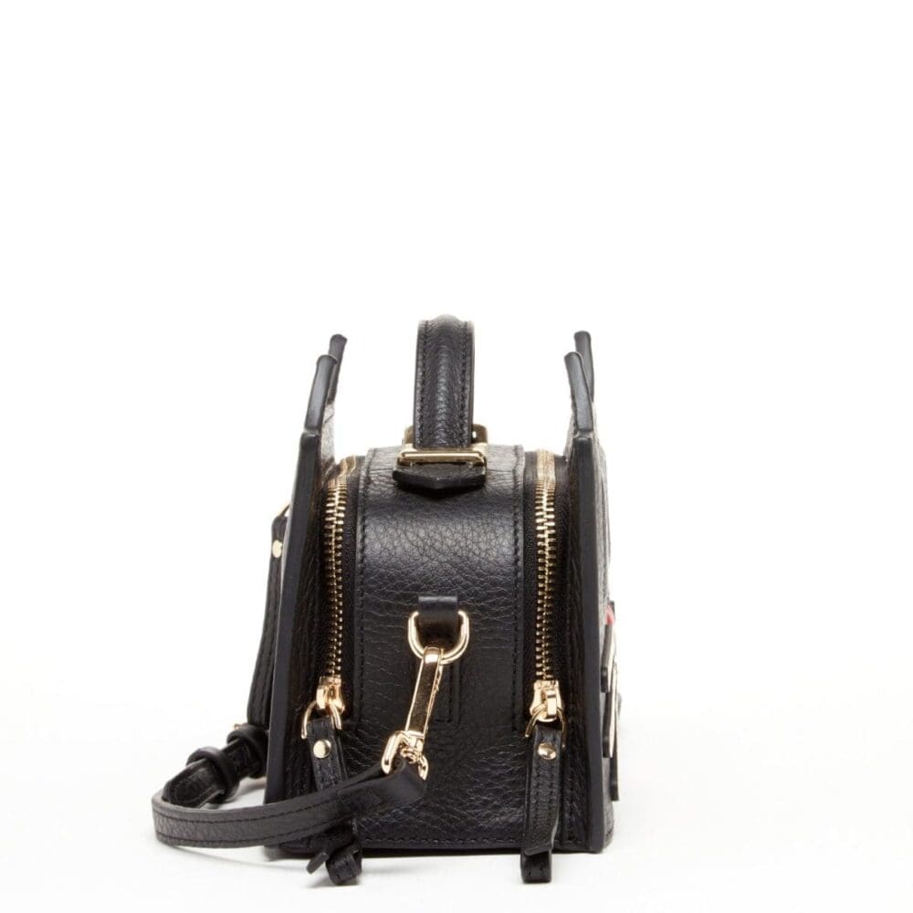 Susu Cat Black Leather Crossbody Bag Must Have 4