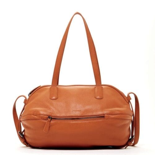 Susu Catherine Brown Leather Shoulder Bag Free Shipping