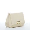 Susu Elizabeth Off White Leather Shoulder Bag