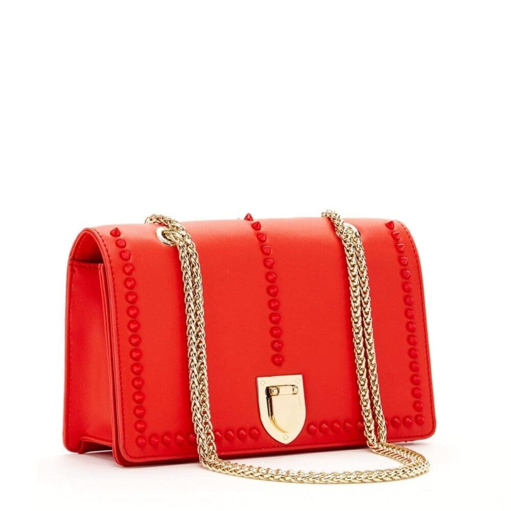 Susu Josie Red Leather Crossbody Bag Stylish Accessory 2
