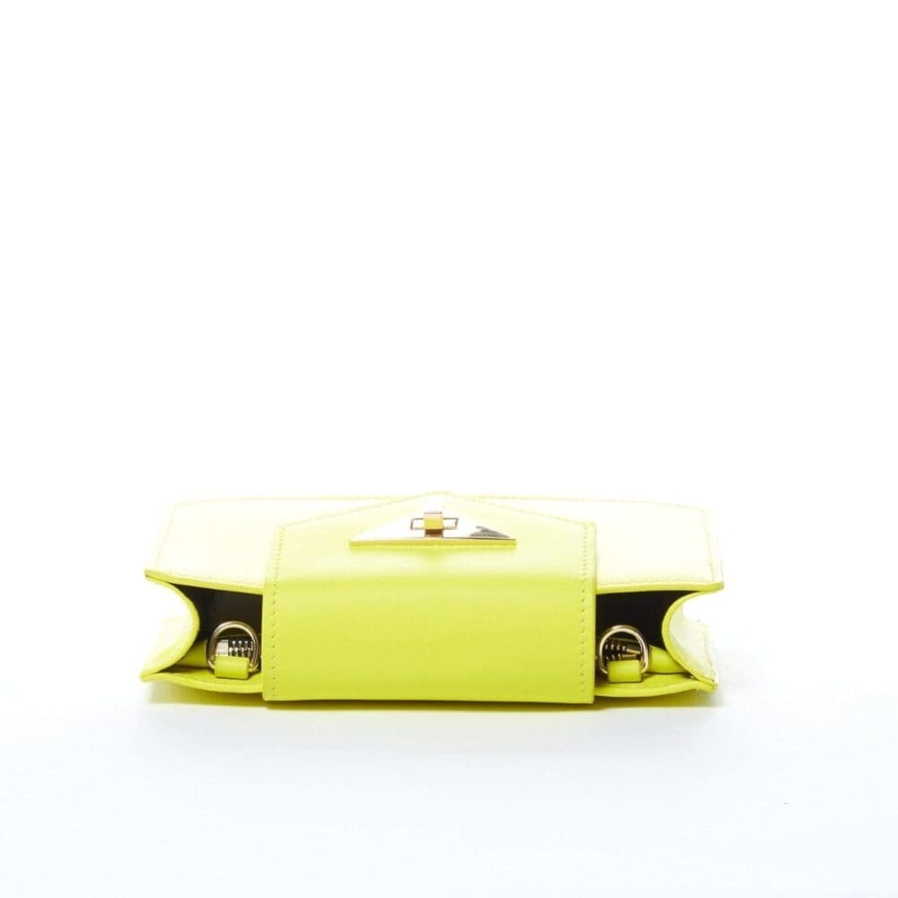 Susu Mary Bright Yellow Leather Crossbody Bag Amazing Piece 5