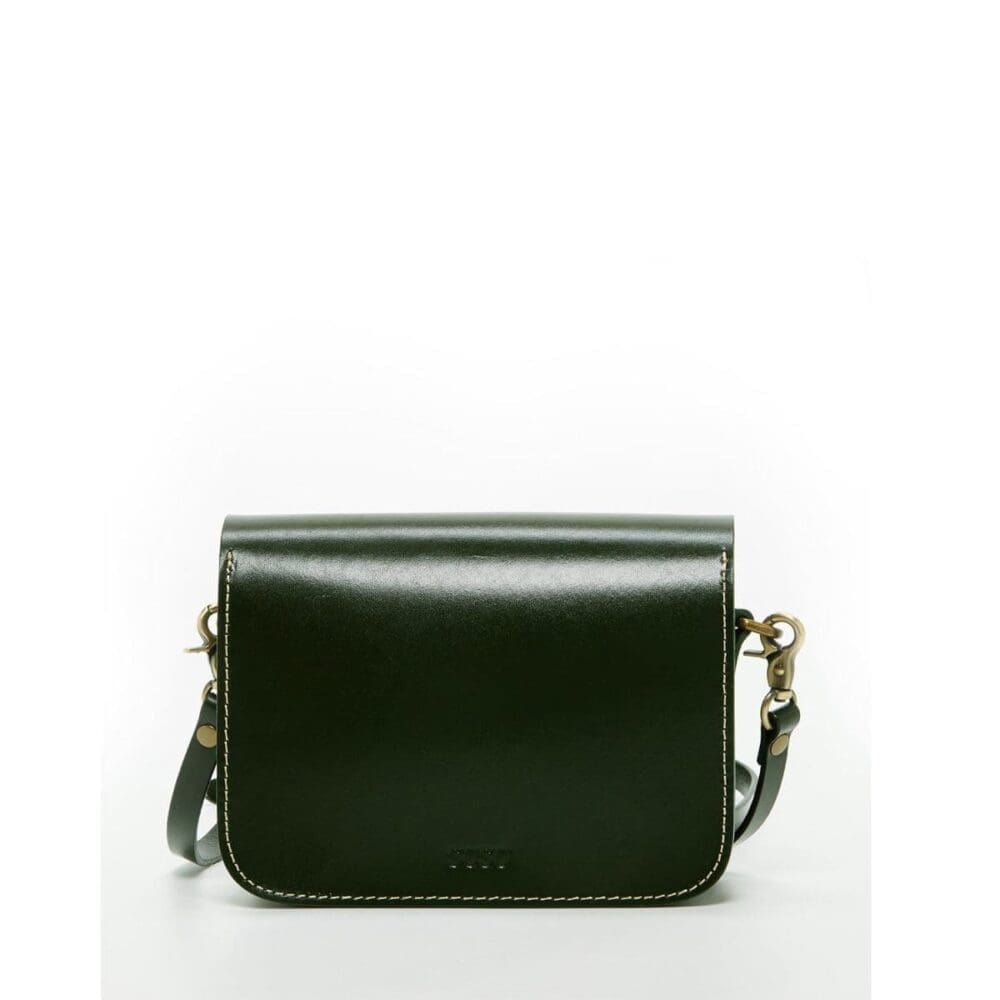 Susu Nanah Dark Green Leather Crossbody Bag Must Have 3