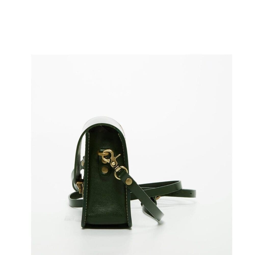 Susu Nanah Dark Green Leather Crossbody Bag Must Have 4