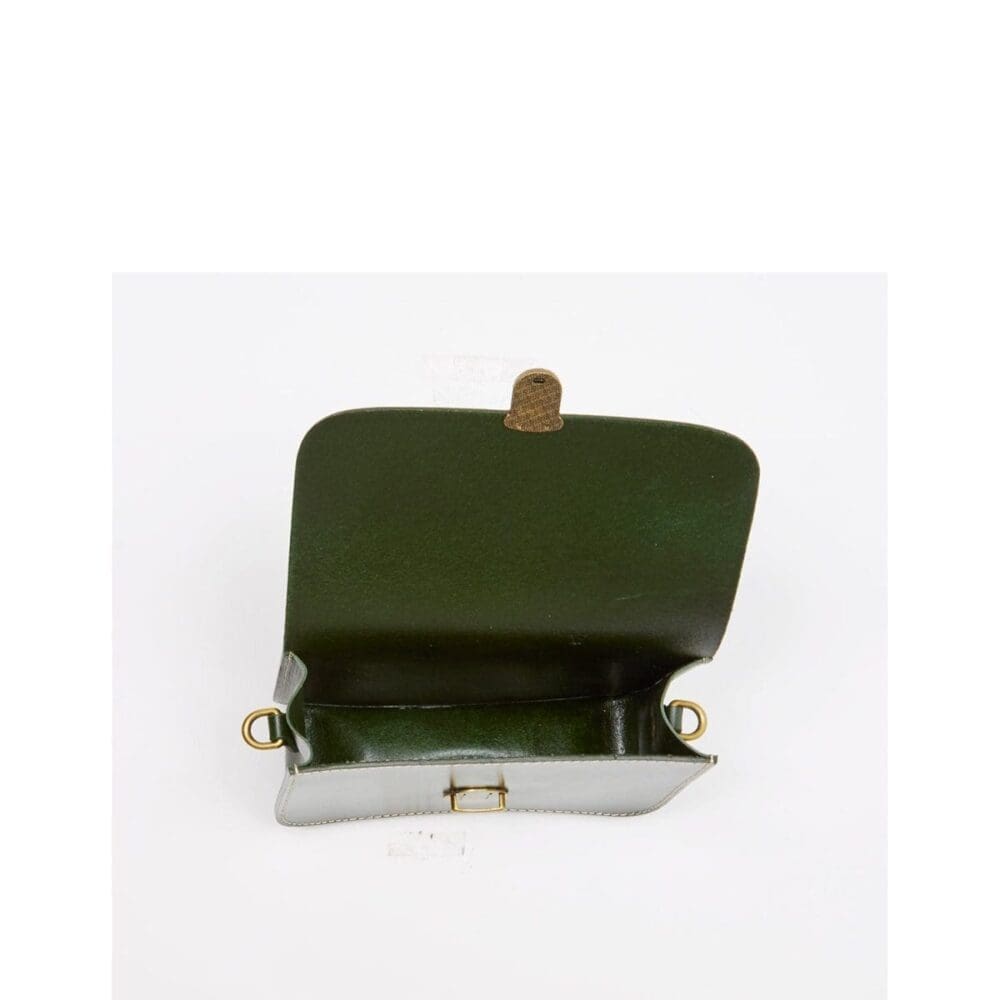 Susu Nanah Dark Green Leather Crossbody Bag Must Have 5