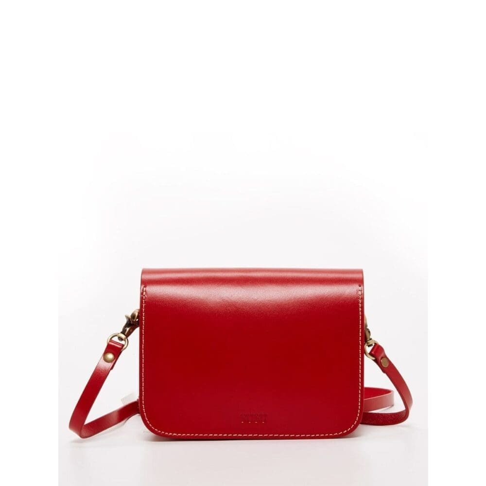 Susu Nanah Red Leather Crossbody Bag Must Have 4
