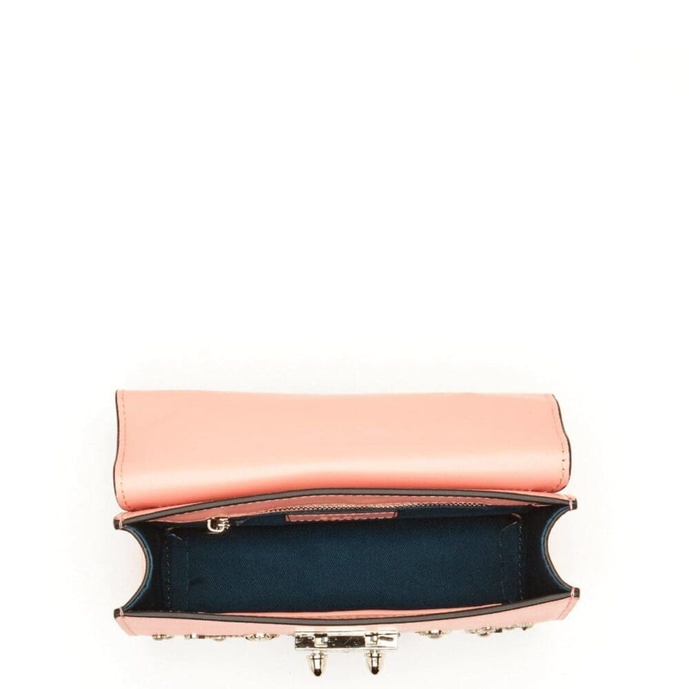 Susu The Hollywood Pale Pink Leather Crossbody Bag 5