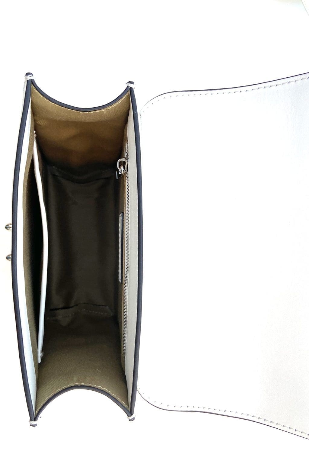 Susu The Hollywood White Leather Backpack Stylish One 8