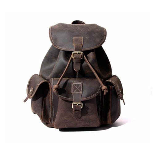 The Asmund Backpack Genuine Leather Rucksack 10