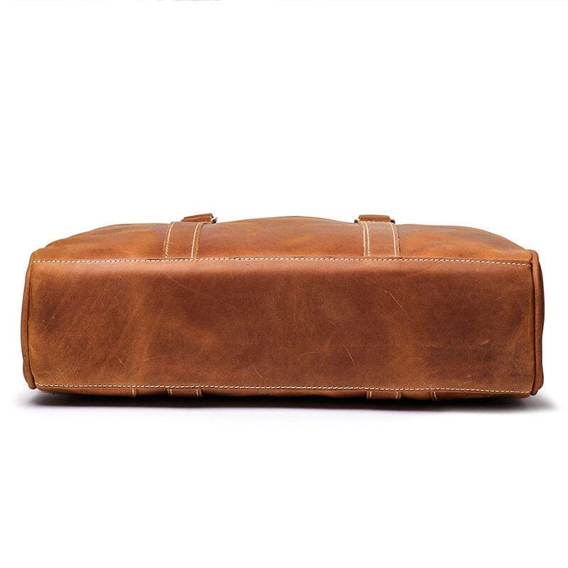 The Bjorn Leather Laptop Bag Vintage Leather Briefcase 5