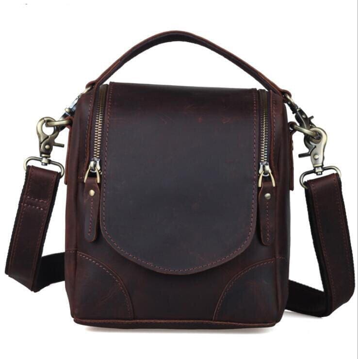 The Calista Small Leather Camera Bag Leather Camera Lens Case 14