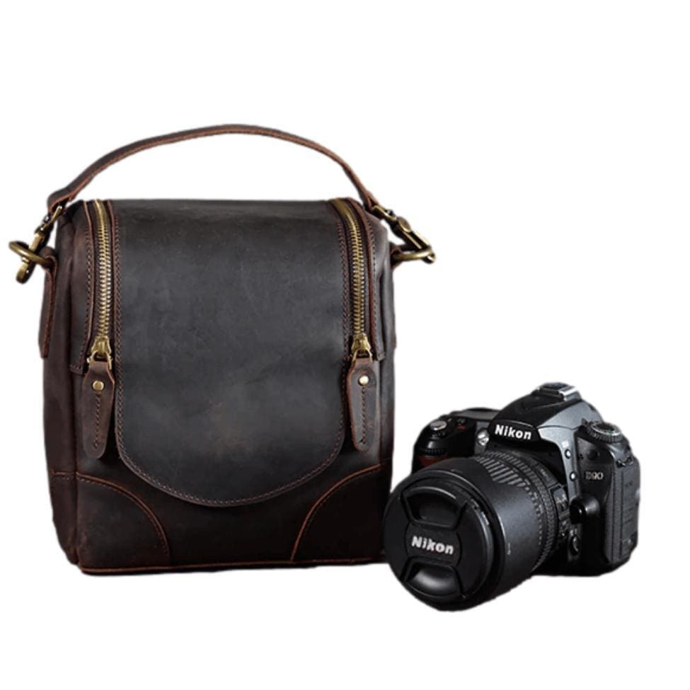 Leather Camera Bag
