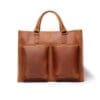 The Dagmar Leather Briefcase Vintage Leather Messenger Bag 9
