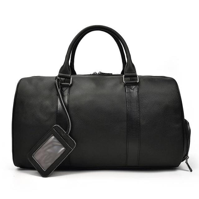 The Endre Weekender Vintage Leather Duffle Bag 11
