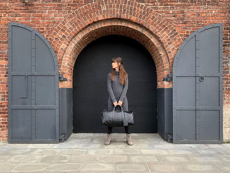 The Endre Weekender Vintage Leather Duffle Bag 2