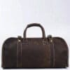 The Erlend Duffle Bag Vintage Leather Weekender 4