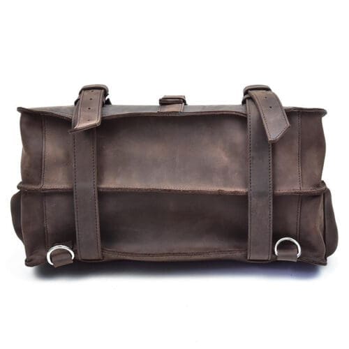 The Gustav Messenger Bag Large Capacity Vintage Leather Messenger Bag 4
