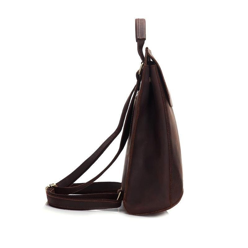 The Gyda Backpack Vintage Leather Travel Backpack 11