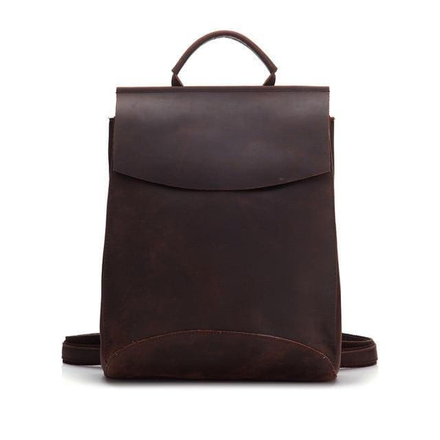 The Gyda Backpack Vintage Leather Travel Backpack 13