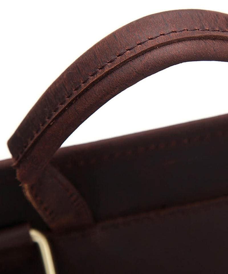 The Gyda Backpack Vintage Leather Travel Backpack 8