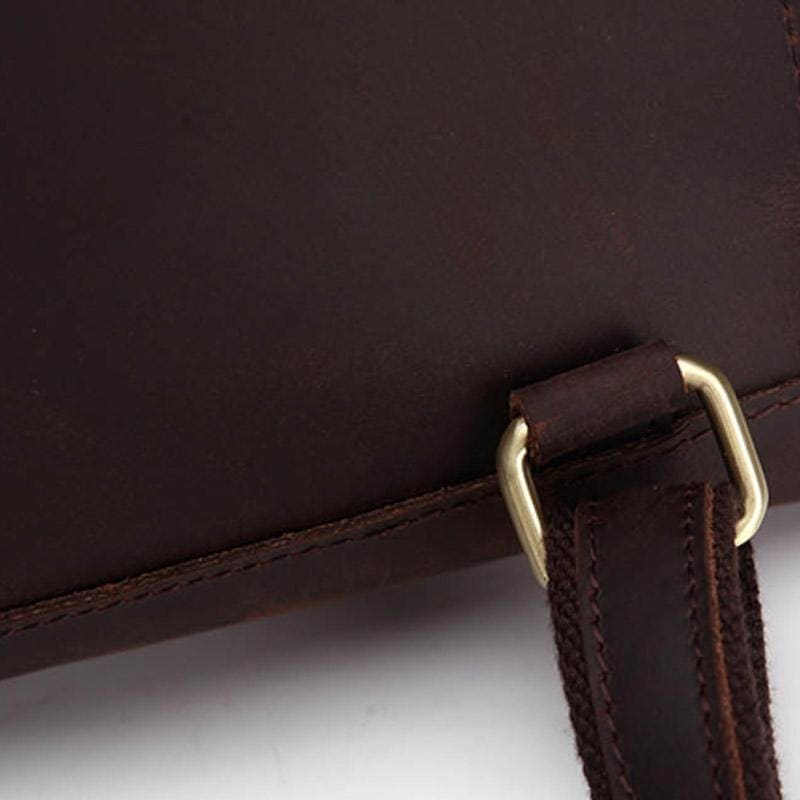 The Gyda Backpack Vintage Leather Travel Backpack 9