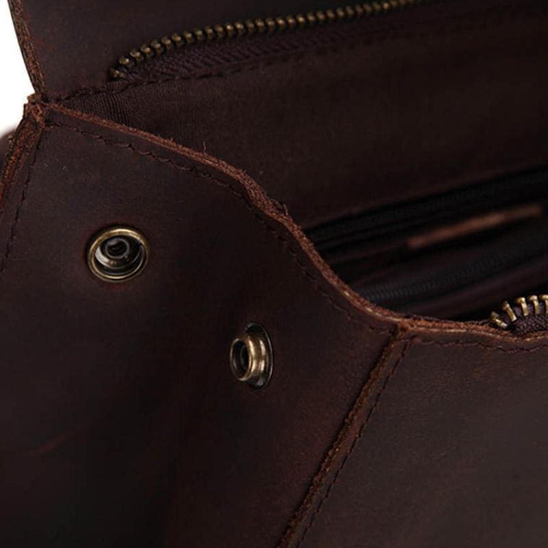 The Gyda Backpack Vintage Leather Travel Backpack