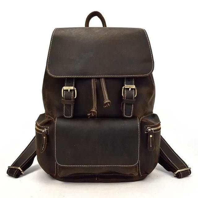 Vintage Genuine Leather Backpack